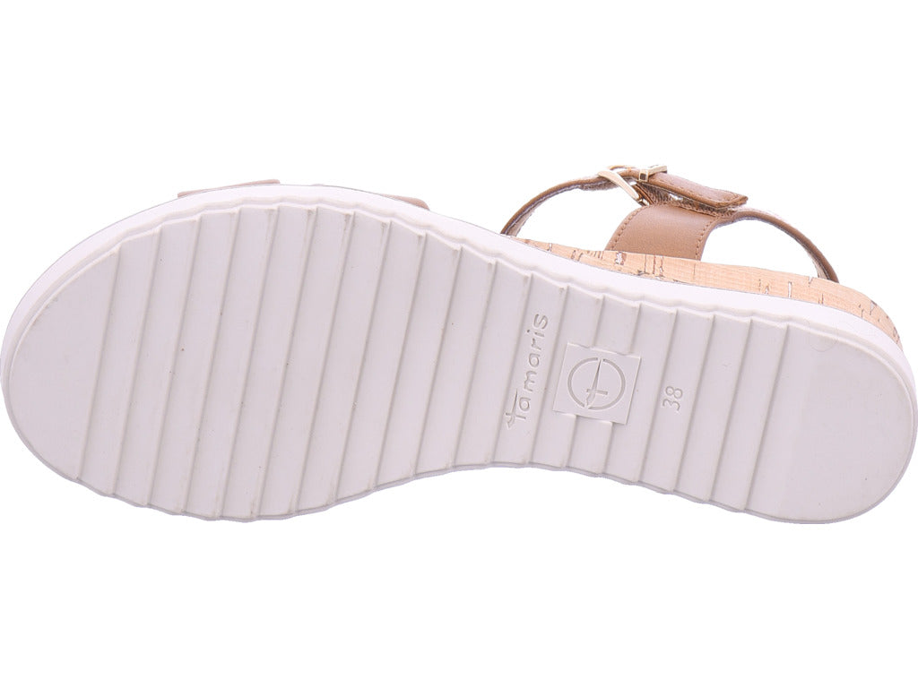 Tamaris Damen Sandalette  in braun