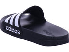 Adidas Unisex - Erwachsene Pantolette Adilette Shower in schwarz