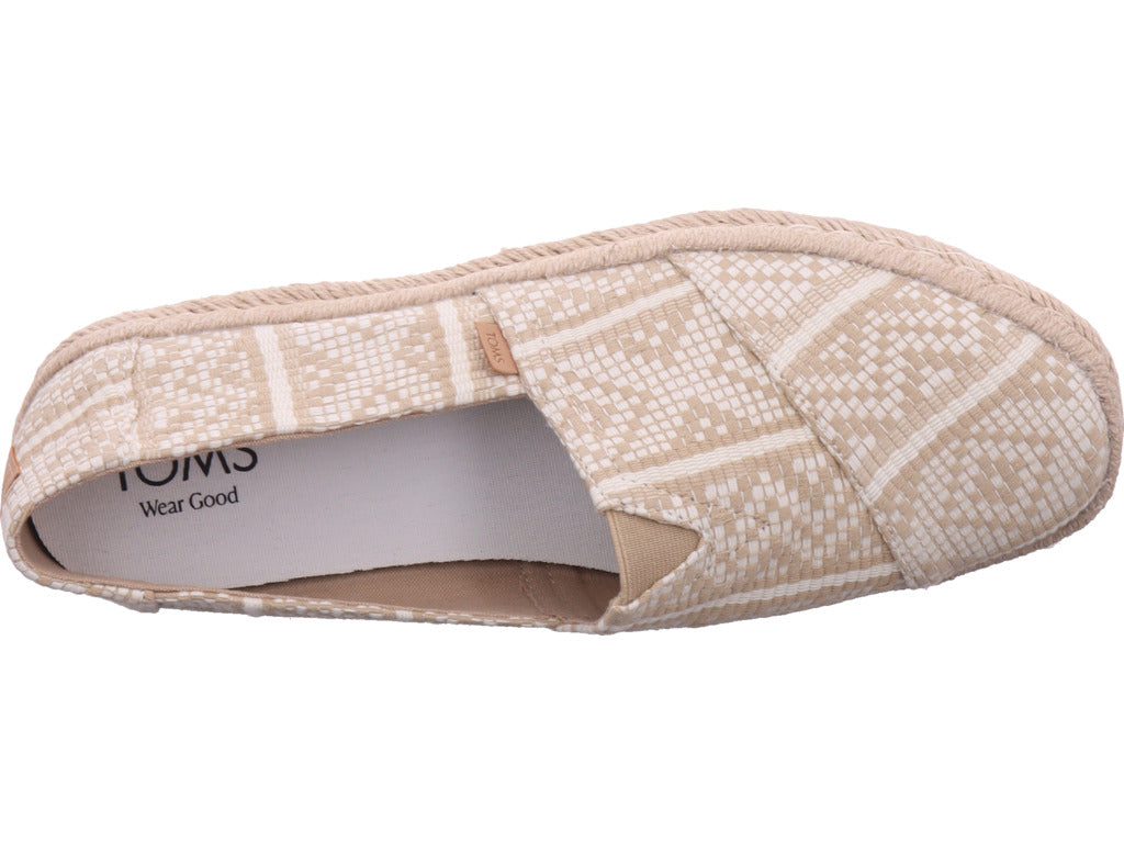 TOMS Damen Ballerina Alpargata Rope 2.0 in beige