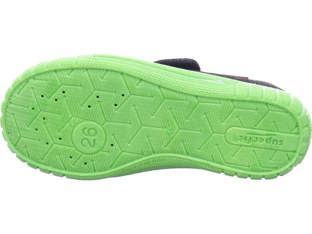 Legero boys' slippers, textile slippers, Bill in black