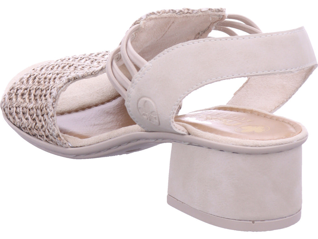 Rieker Damen  Fsk Damen Sandalen in beige