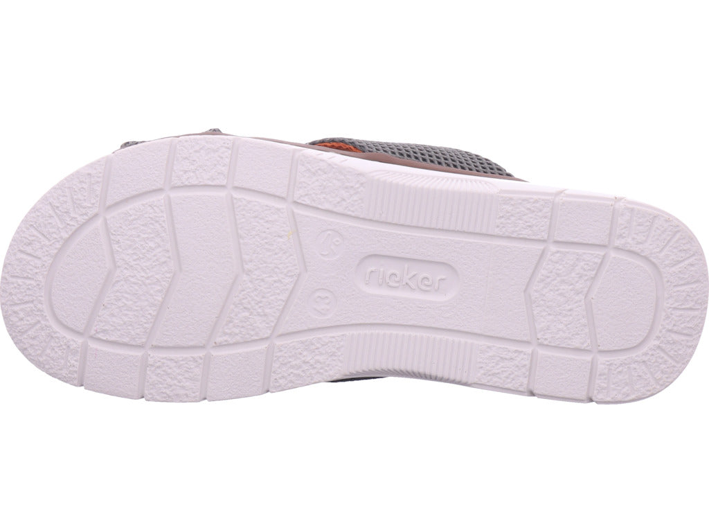 Rieker Herren Pantoffel  in grün