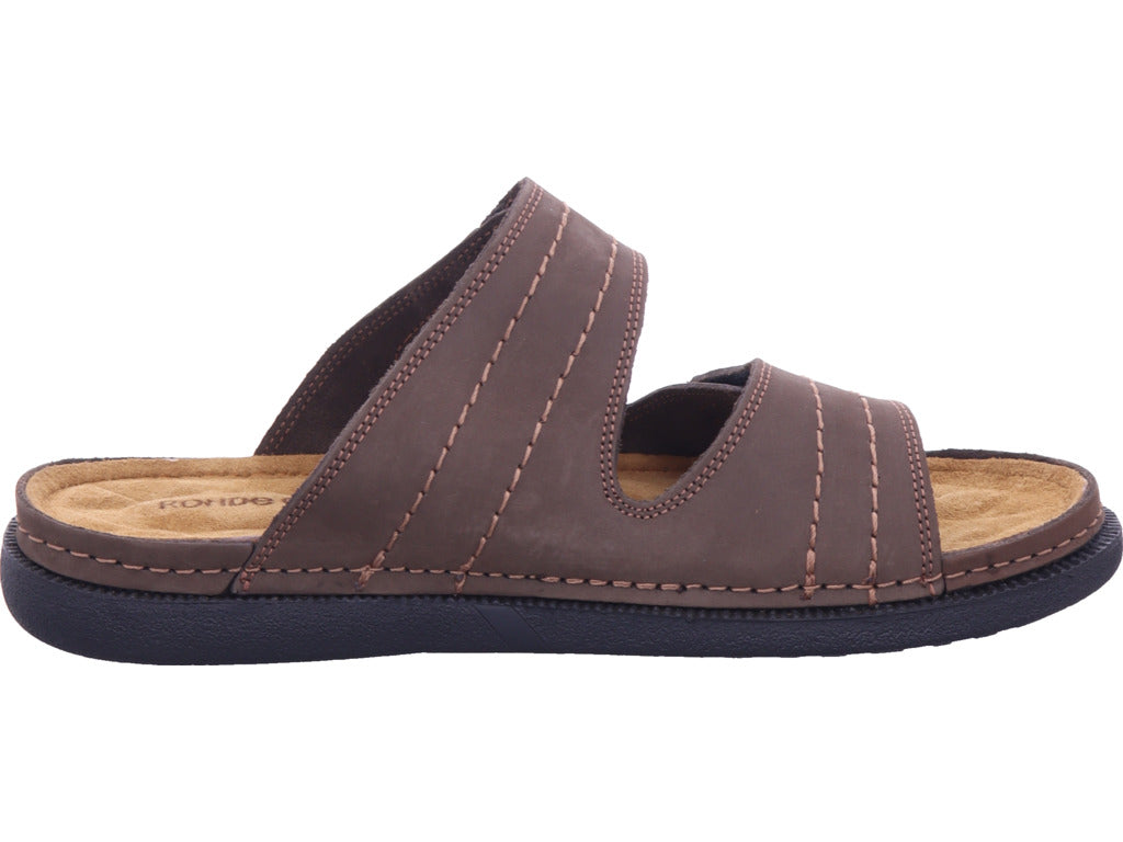 Rohde Herren Pantolette  in braun