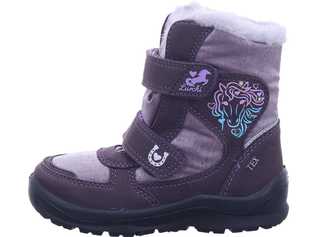 Lurchi Mädchen Moonboot  in blau