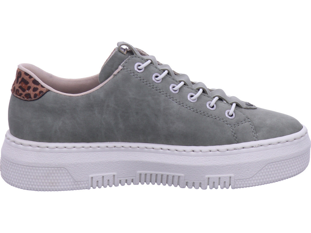 Rieker Damen Sneaker Fsk Damen Halbschuhe in grün