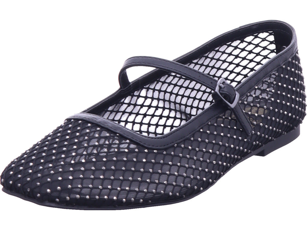 La Strada Damen Ballerina  in schwarz