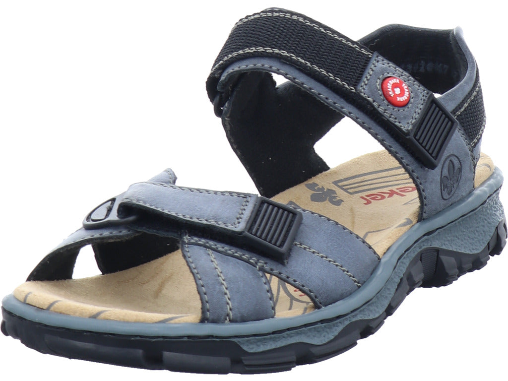 Rieker Women's Fsk Women's Sandals in blue