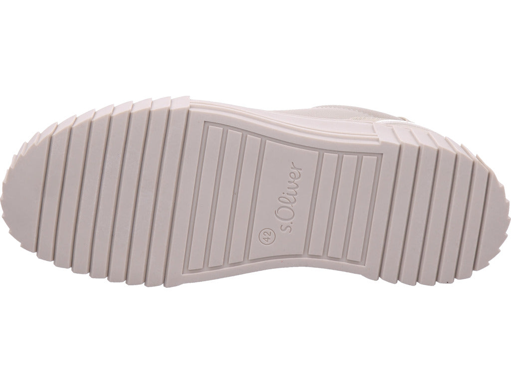 s.Oliver women's sneakers in beige