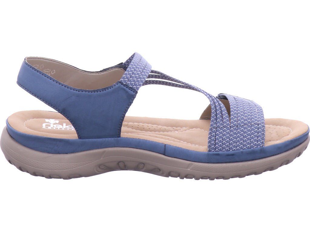 Rieker Damen  Fsk Damen Sandalen in blau