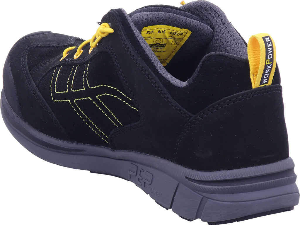 Pánská nízká obuv WorkPower Jagon S3 v černé barvě
