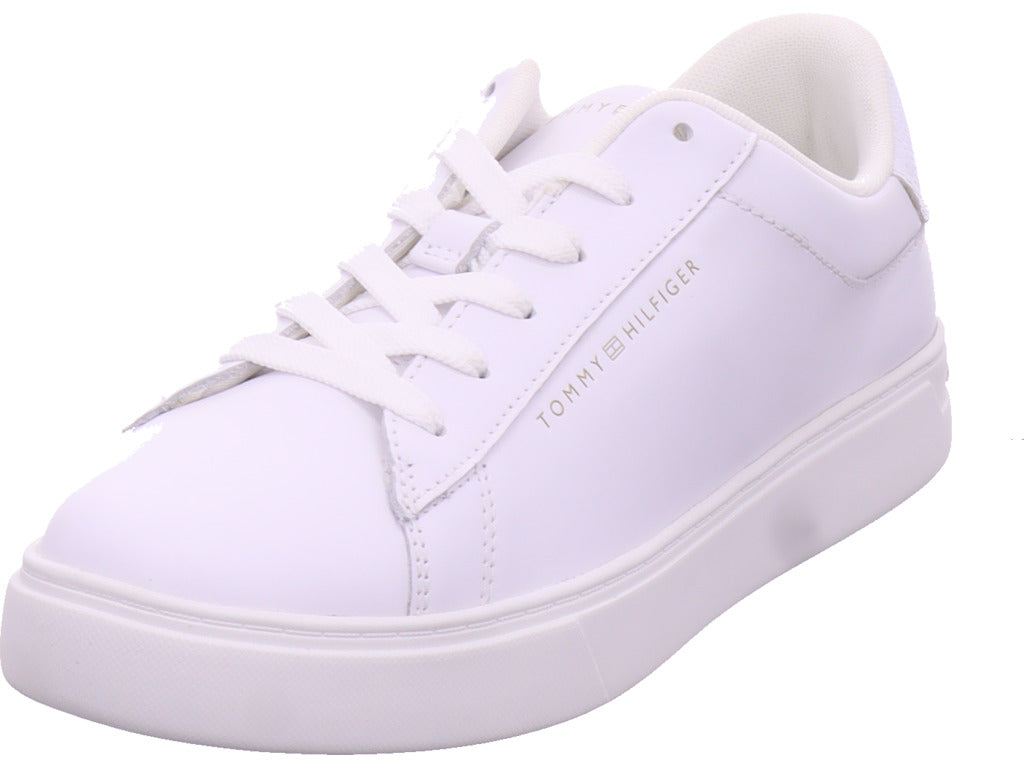 Tommy Hilfiger Damen Sneaker Essential Court Sneaker in weiß