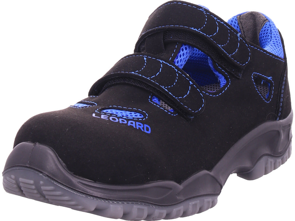 Leopard Herren Arbeitsschuh  in schwarz