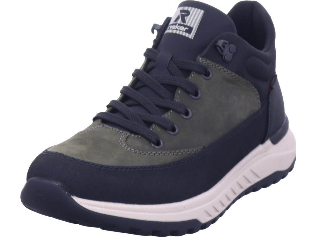 Rieker Damen Schnürstiefel Hwk Herren Stiefel in grün