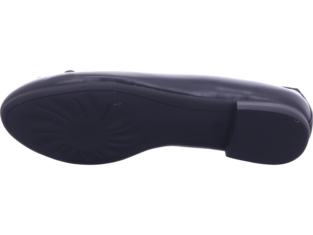 Marco Tozzi Damen Ballerina  in schwarz