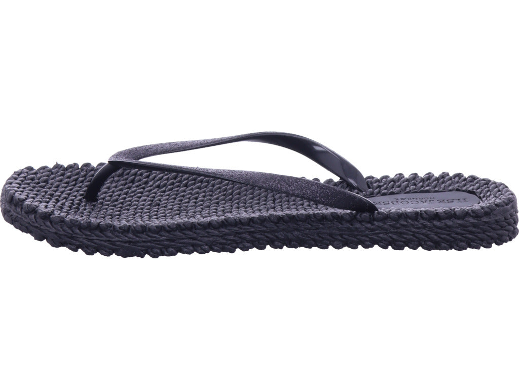 Ilse Jacobsen Damen Pantolette  in schwarz