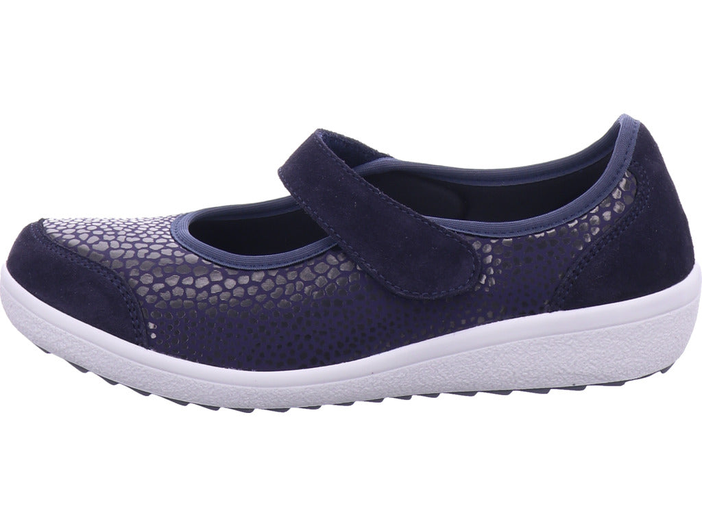 Varomed Damen Pump Sevilla Blau in blau