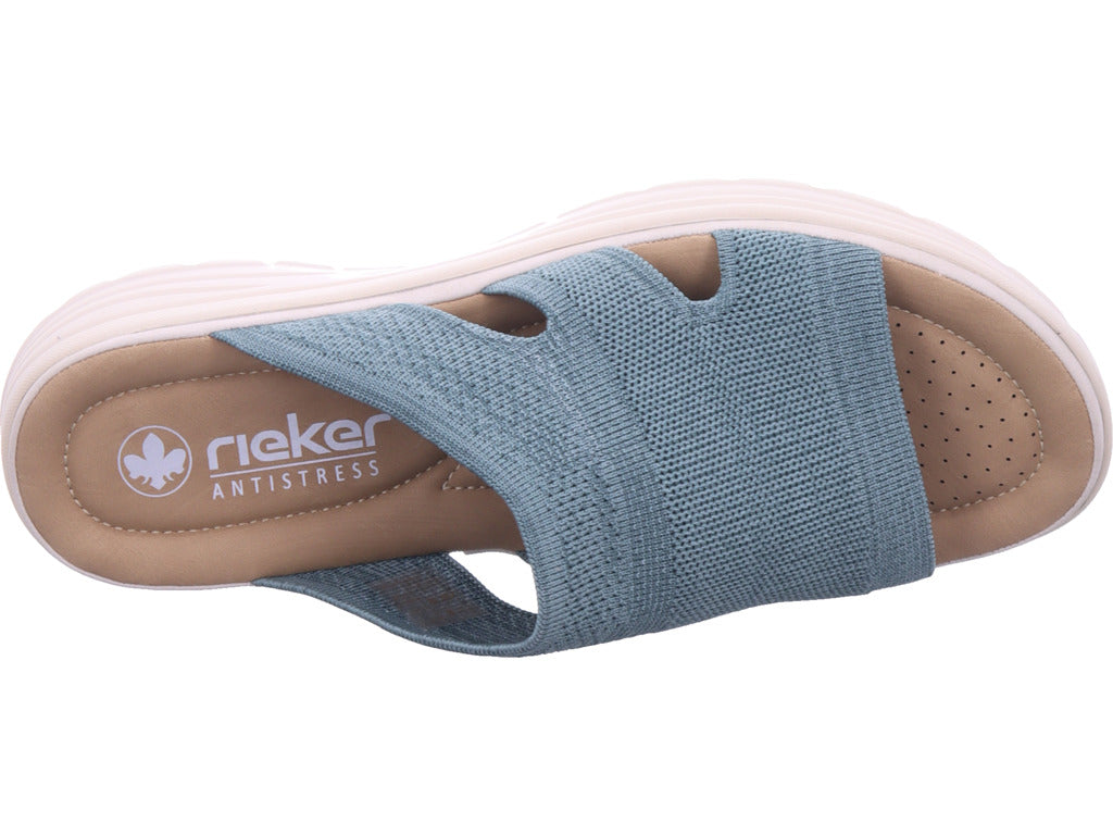 Rieker Damen Pantolette Fsk Damen Sandalen in grün