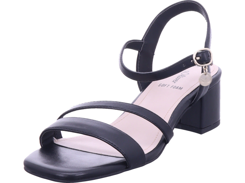 s.Oliver Damen Sandalette  in schwarz