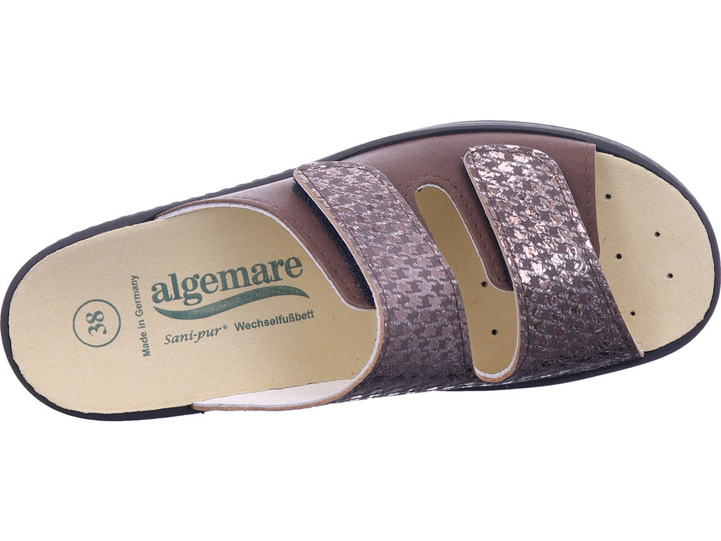 algamare Damen Sabot  in braun