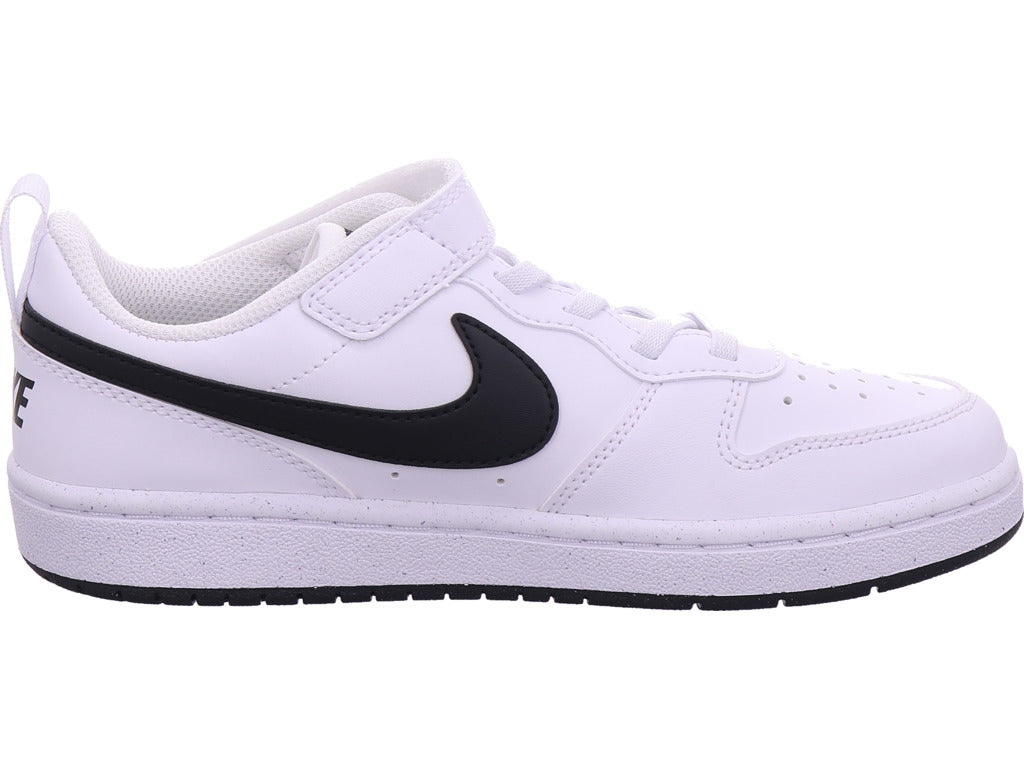 Nike Jungen Halbschuh Court Borough Low Recraft in weiß