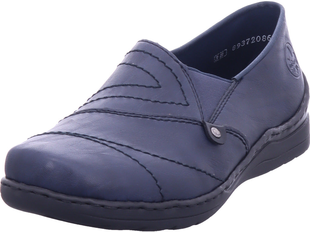 Rieker Damen  Fsk Damen Halbschuhe in blau