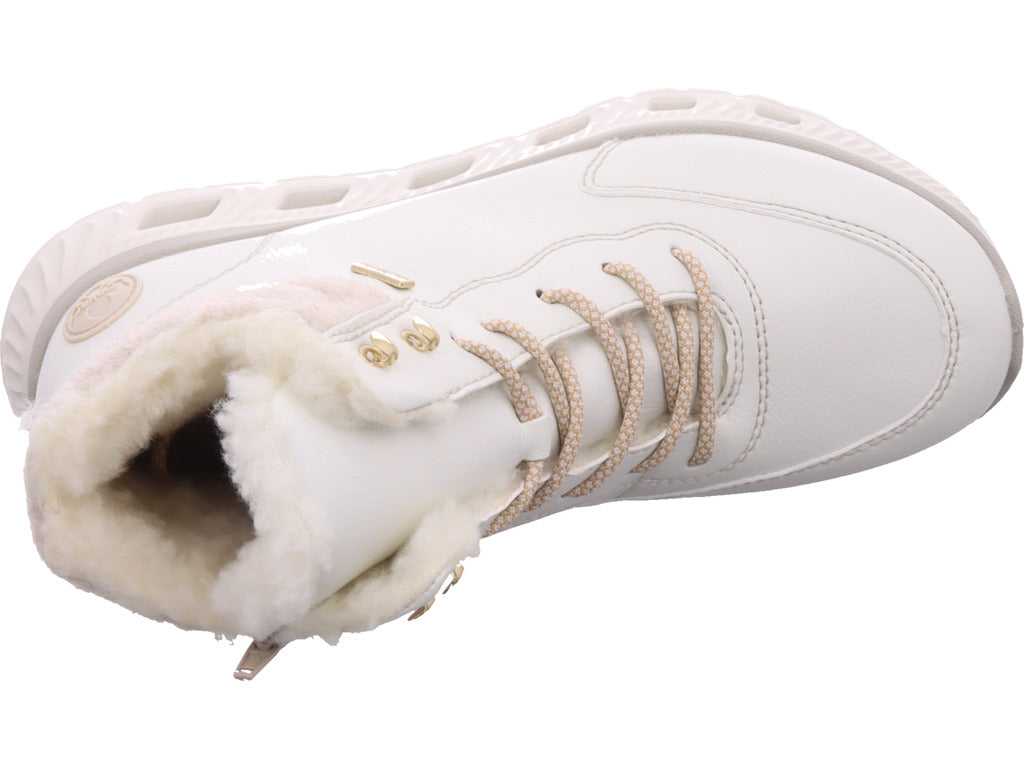 Rieker Damen Stiefelette Hwk Damen Stiefel in weiß