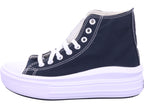 Converse Damen Sneaker Ctas Move Hi Black in schwarz