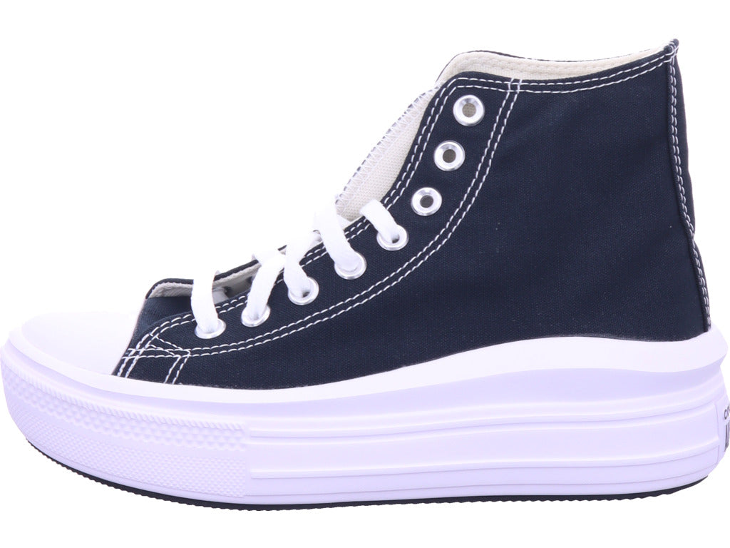 Converse Damen Sneaker Ctas Move Hi Black in schwarz