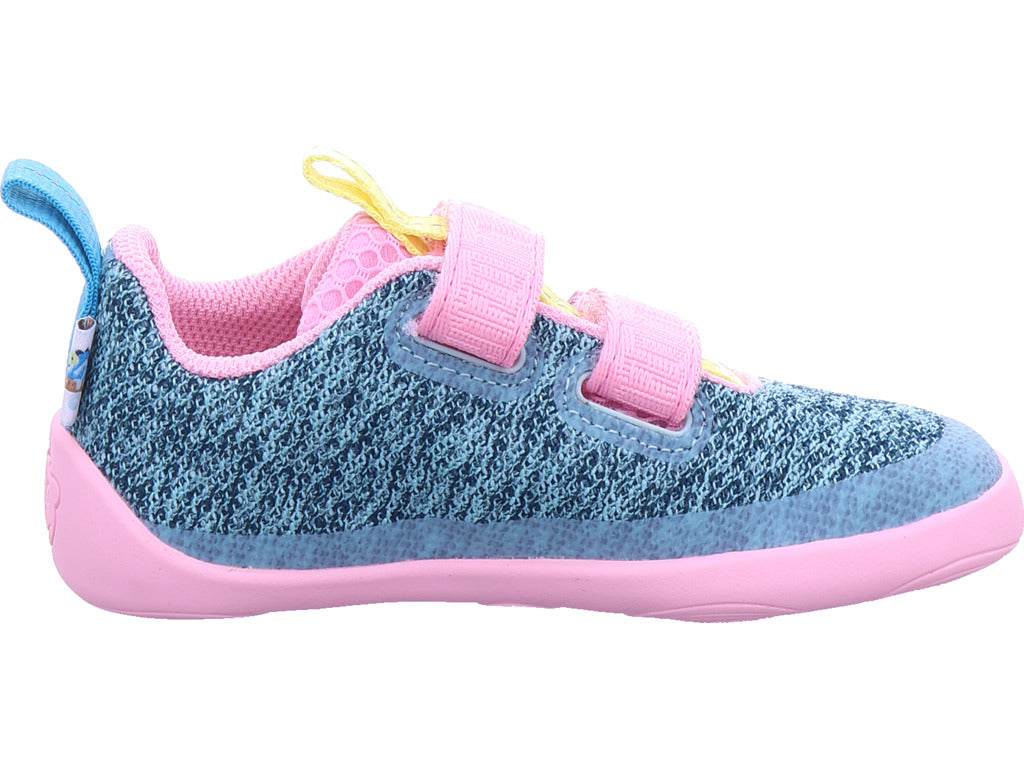 Affenzahn Mädchen Halbschuh Barfußschuh Knit Happy in pink
