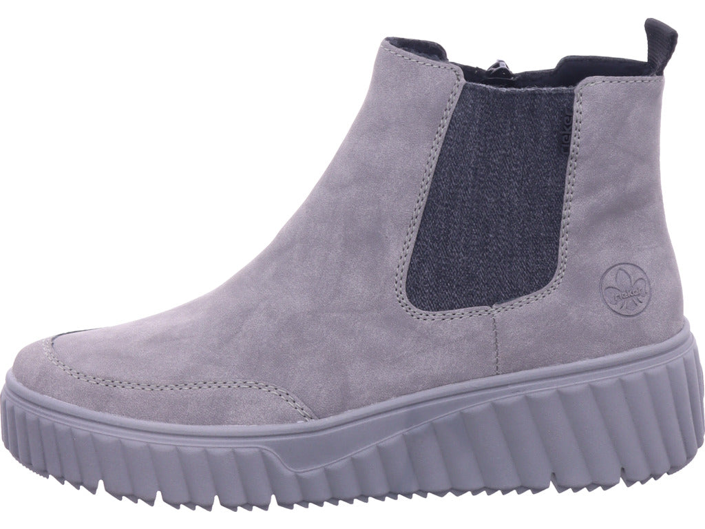 Rieker women's ankle boots in grey
