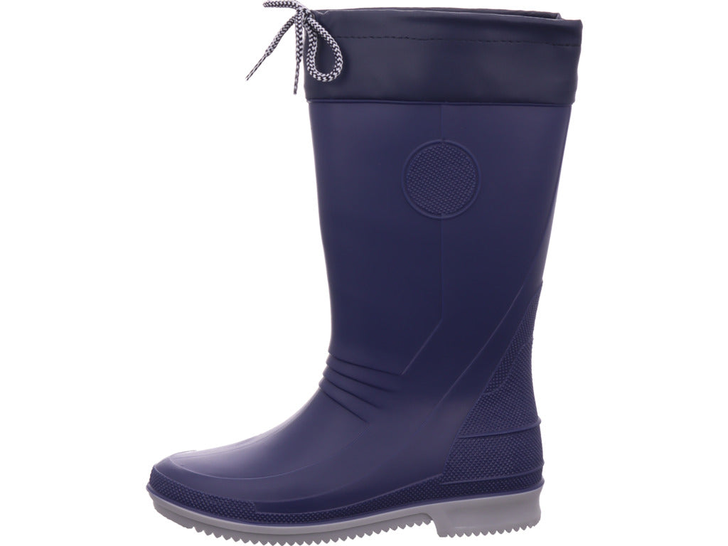 BOLD Unisex - Erwachsene Gummistiefel Mit Stulpe in blau