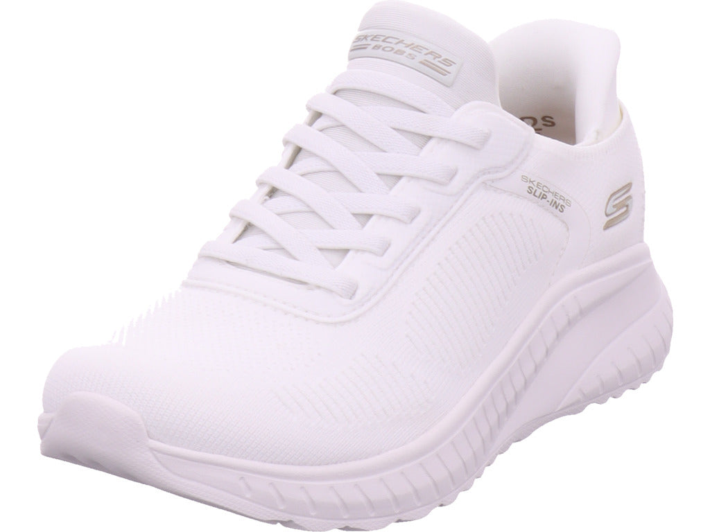SKECHERS Damen Sneaker Bobs Squad in weiß