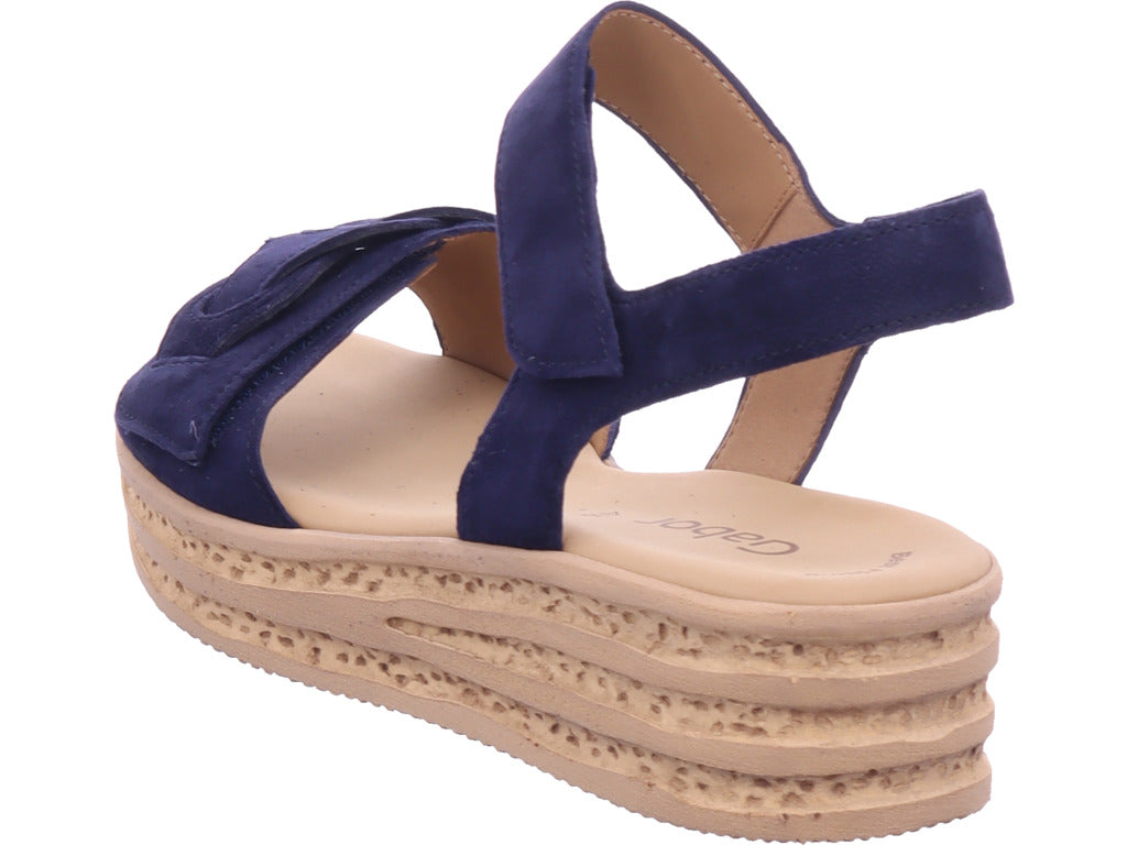 Gabor Damen Sandalette  in blau
