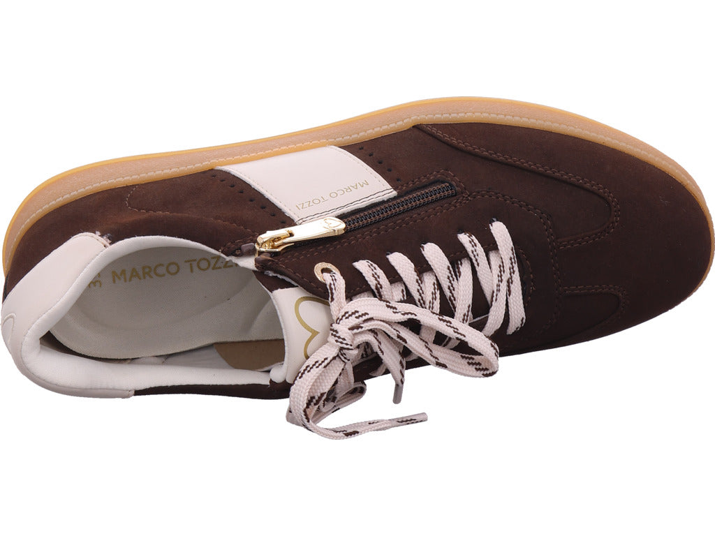 Marco Tozzi women's sneakers in brown