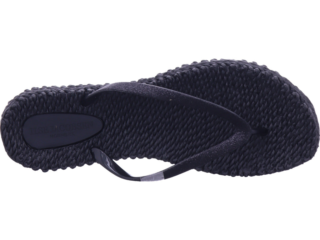 Ilse Jacobsen Damen Pantolette  in schwarz