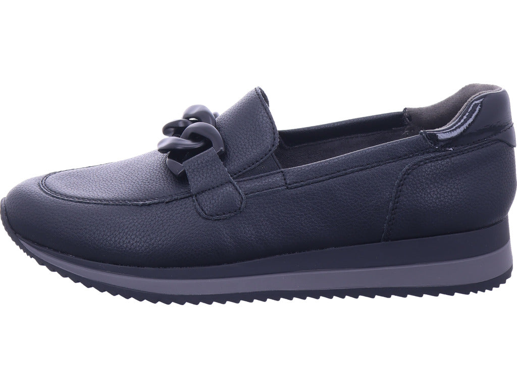 Jana Damen Slipper  in schwarz