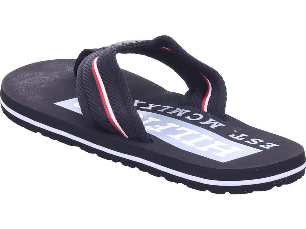 Tommy Hilfiger Herren Badeschuh  in schwarz