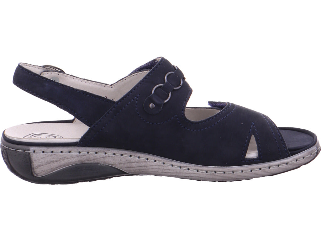 Waldläufer Damen  Beq-Sandl-Wörishf-30 in blau