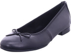 Tamaris Damen Ballerina  in schwarz