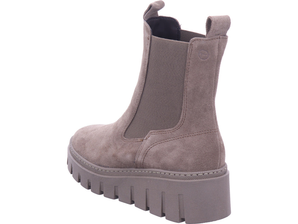 Dámské kozačky Tamaris v béžové barvě