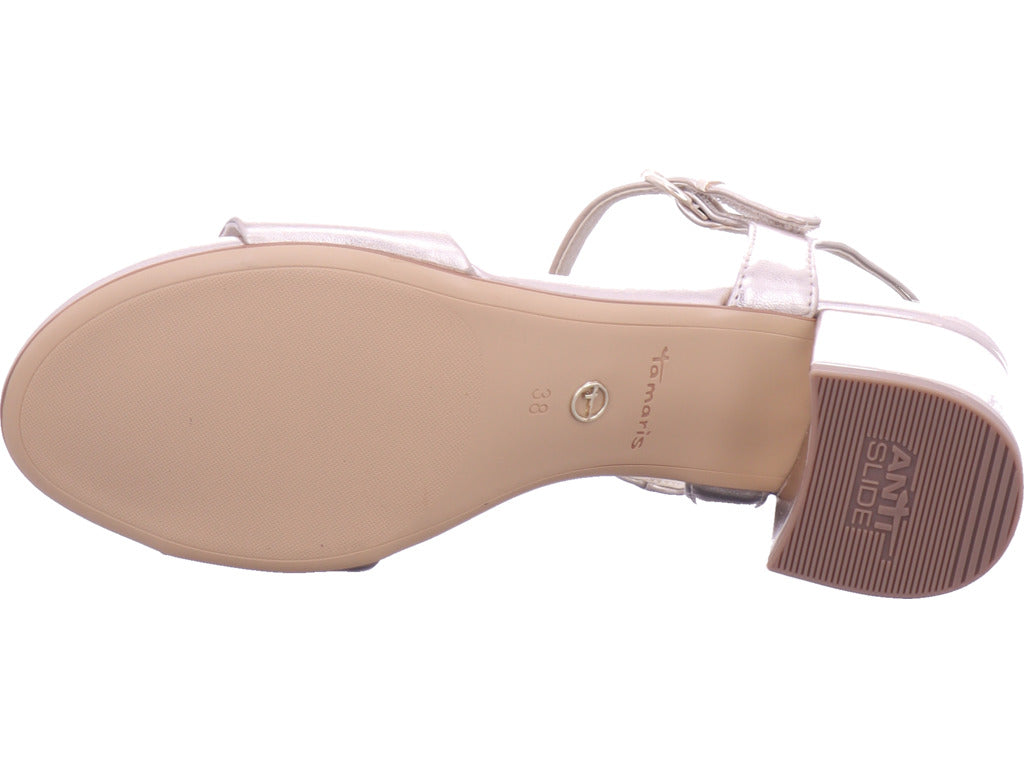 Tamaris Damen Sandalette  in gold