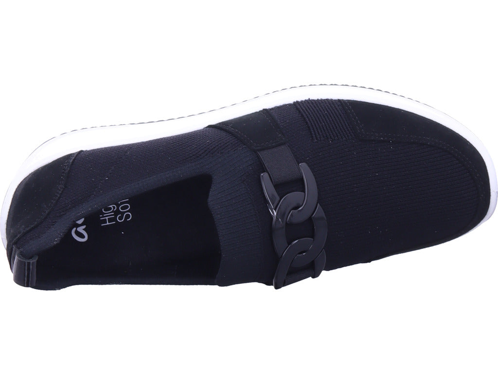 ara Damen Ballerina Lissabon in schwarz