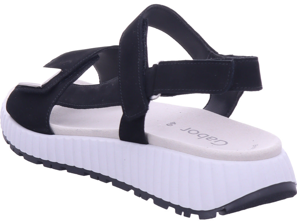 Gabor Damen Sandalette  in schwarz