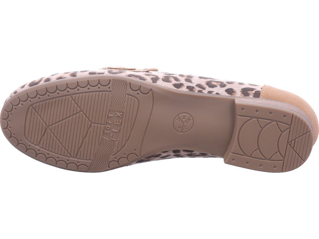 Jana Damen Slipper  in braun