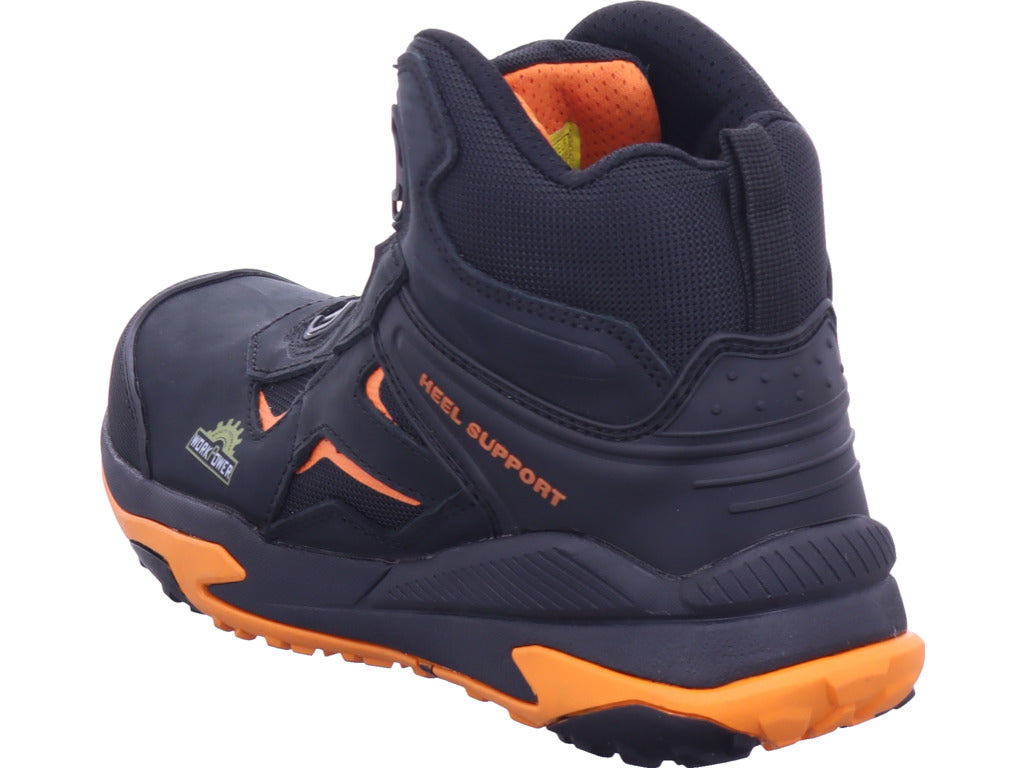 WorkPower Herren Stiefel Apollo Sicherheitsstiefel S3 in schwarz