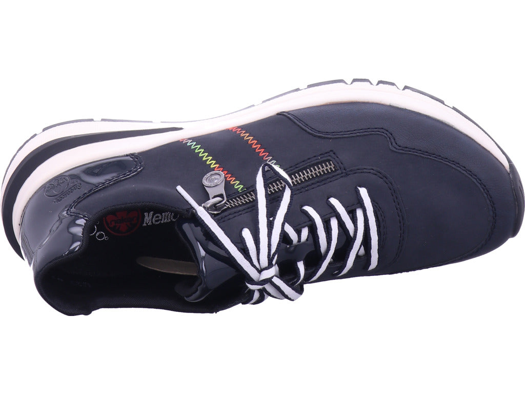 Rieker Damen Sneaker Fsk Damen Halbschuhe in blau