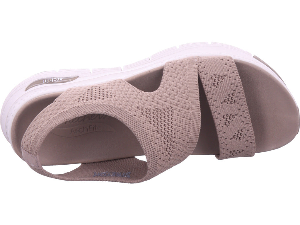 SKECHERS Damen Sandalette  in braun