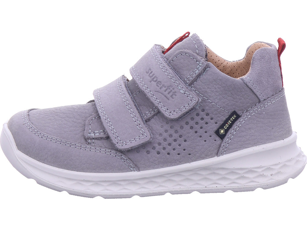 Superfit Mädchen  Stiefelette Leder \ Breeze in grau