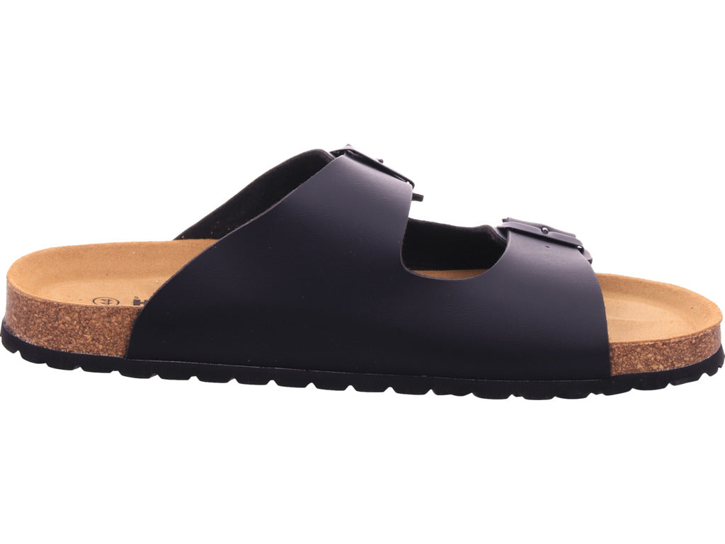 Canadian John Herren Pantolette Weichtritt in schwarz