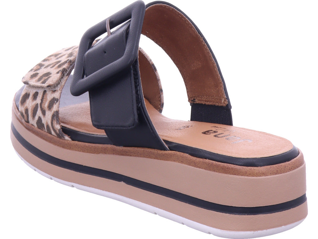 Jana Damen Pantolette  in braun